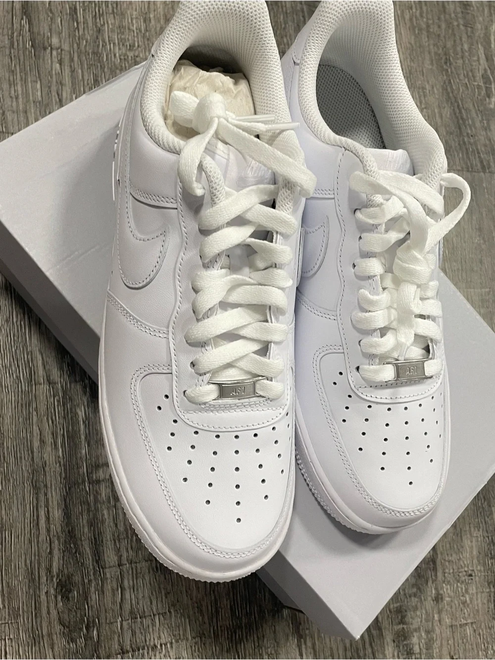 Nike Air Force 1 ‘07 CW2288 111 White/White M 12 W 13.5